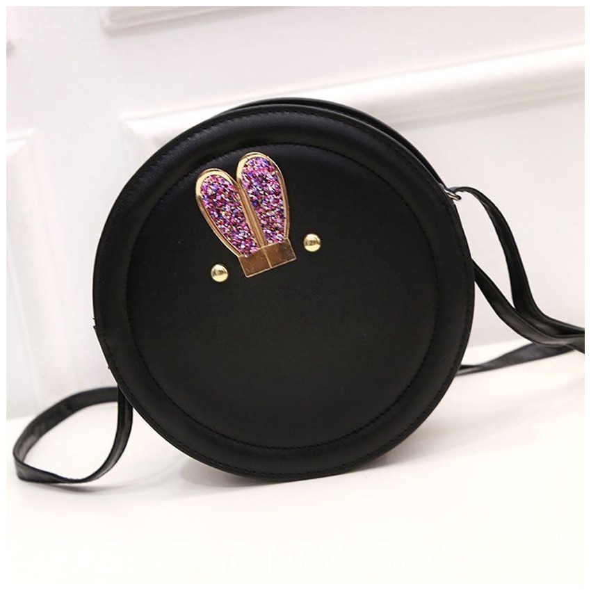KW80633 BLINK RABBIT HANDBAG BLACK