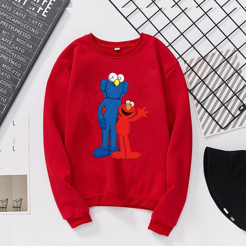 KW80648 SESAME STREET SHIRT RED