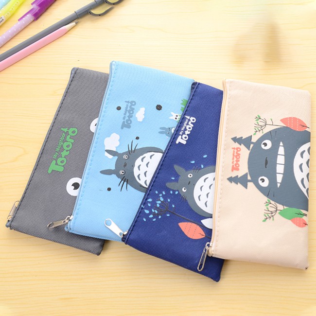 KW80651 TOTORO POUCH BAG LIGHT BLUE