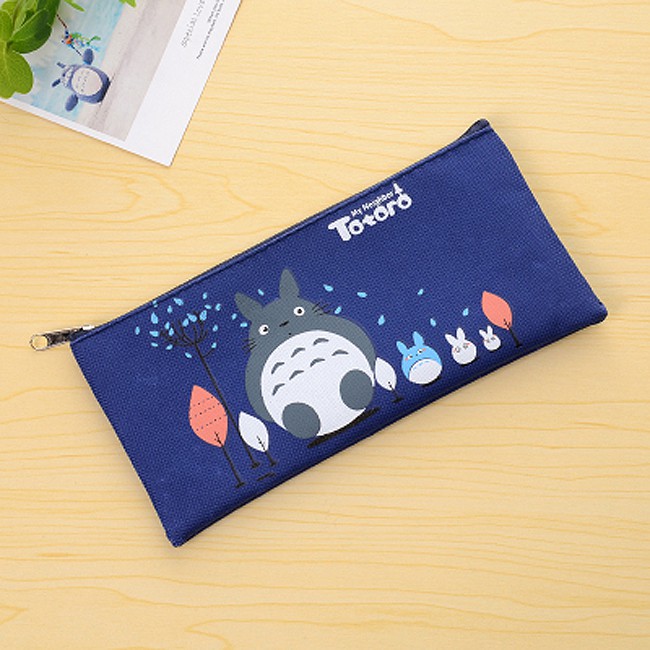 KW80651 TOTORO POUCH BAG DARK BLUE