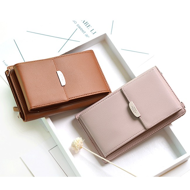 KW80662 PHONE SLING BAG BROWN