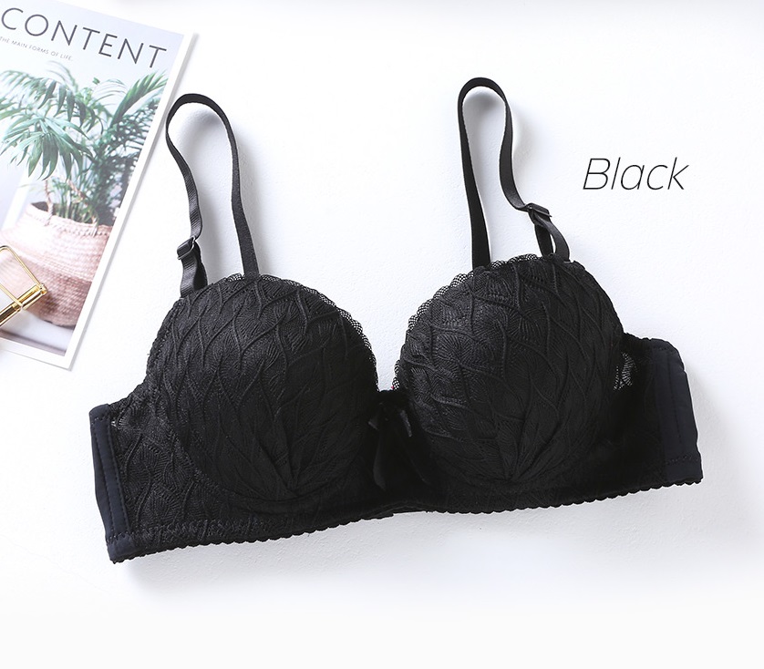 QA-714 WOMEN'S SEXY BRA BLACK
