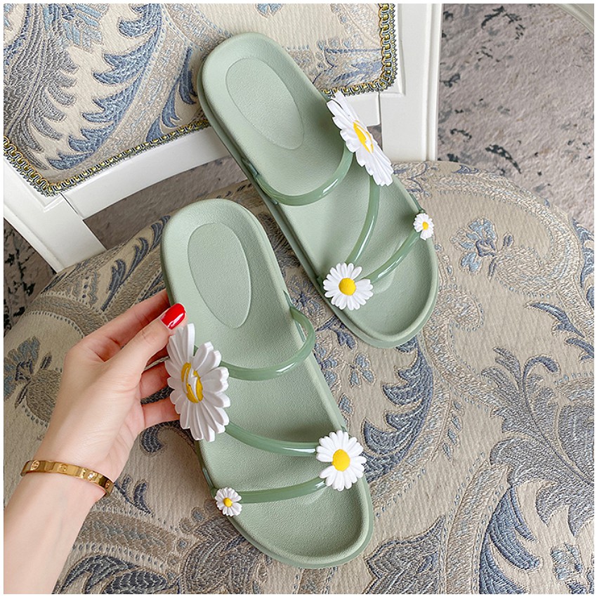 KW80707 DAISY WOMEN'S SANDAL GREEN