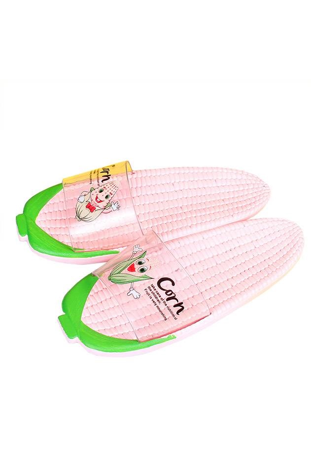 QA-730 KIDS LITTLE CORN SANDAL LIGHT PINK