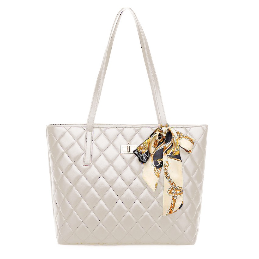 KW80731 STYLISH TOTE BAG WHITE