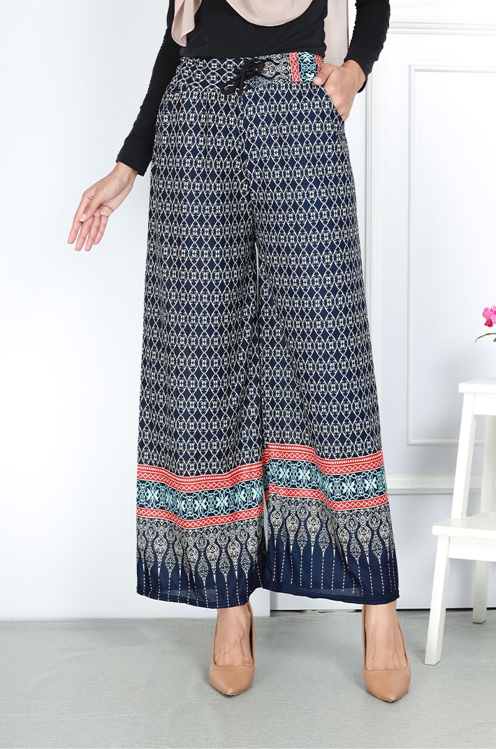 QA-759 PRINTED CASUAL PANTS 02