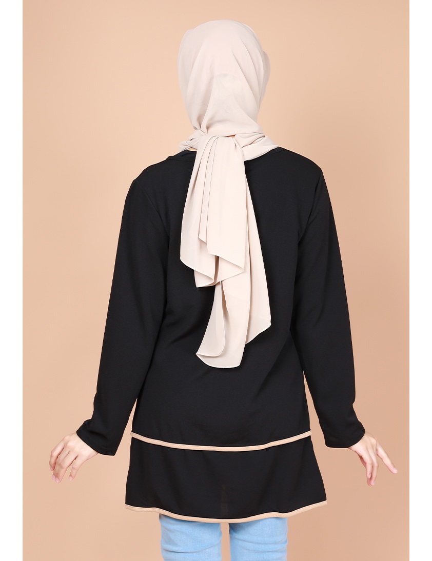 QA-772 ATIQA BLOUSE BLACK
