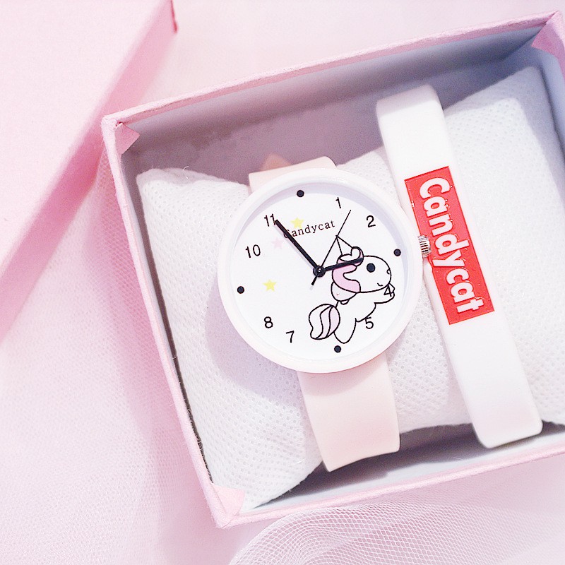 KW80773 CUTE CANDYCAT WATCHES PINK WHITE