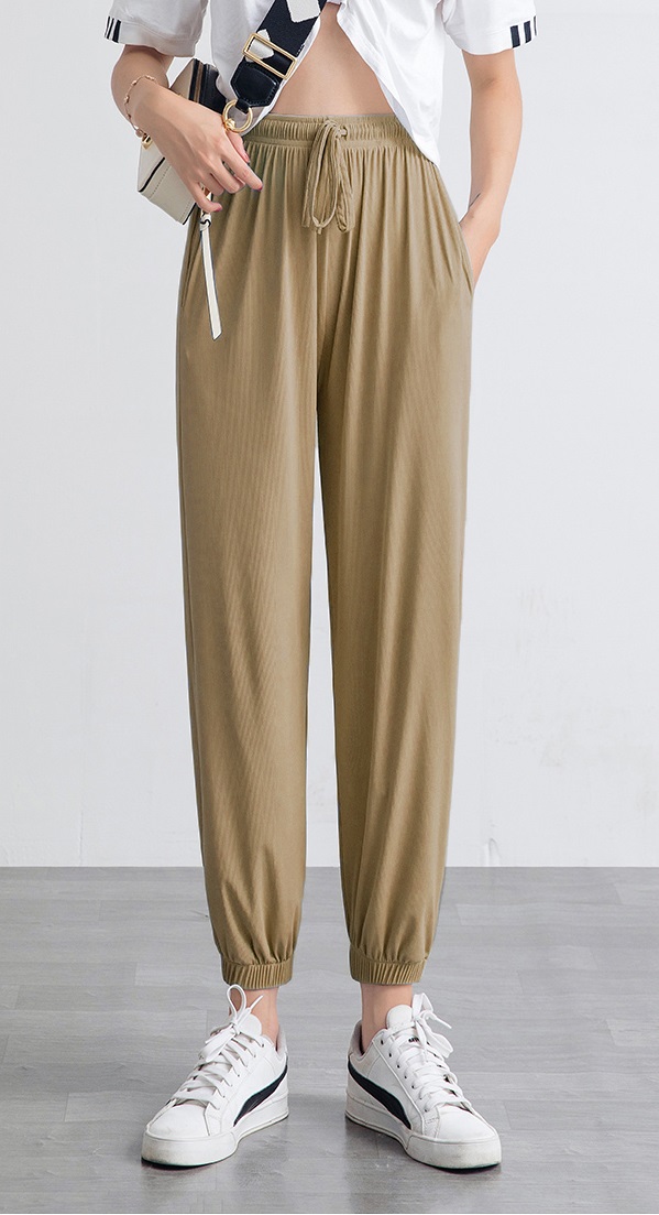 QA-781 JOGGER PANTS BROWN