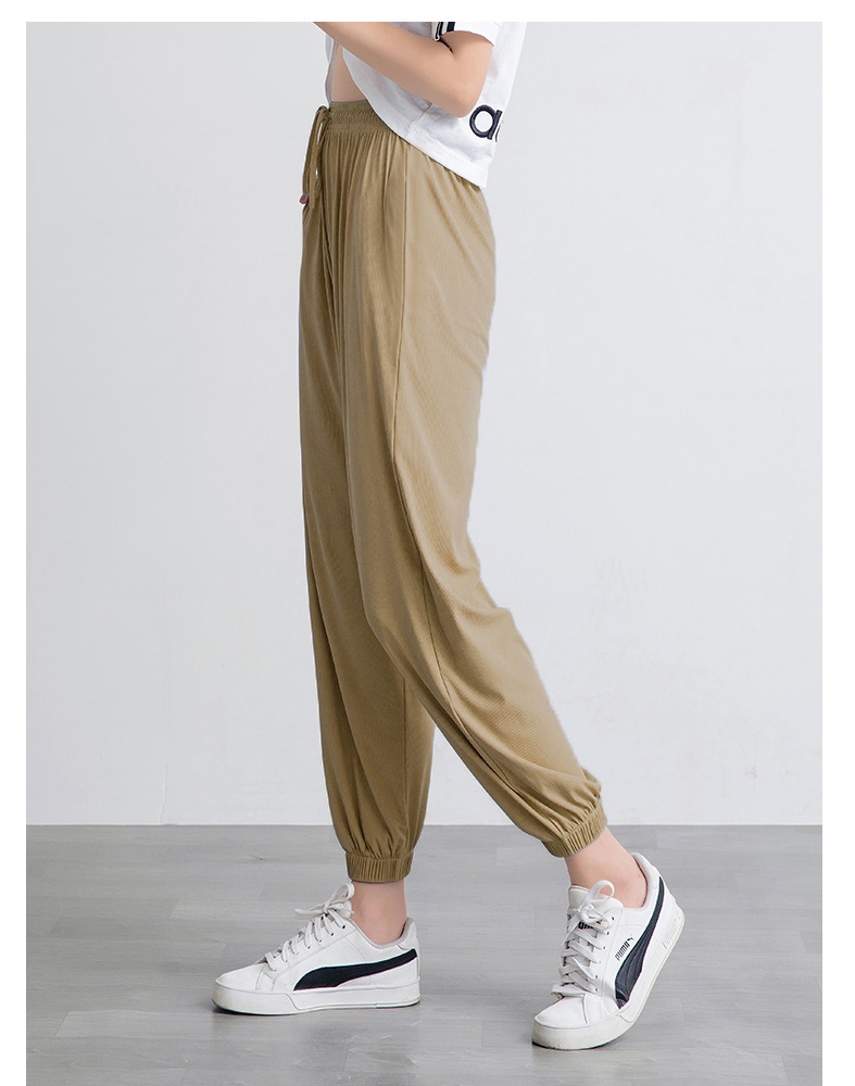 QA-781 JOGGER PANTS BROWN