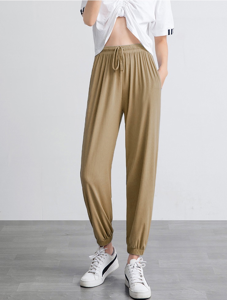 QA-781 JOGGER PANTS BROWN