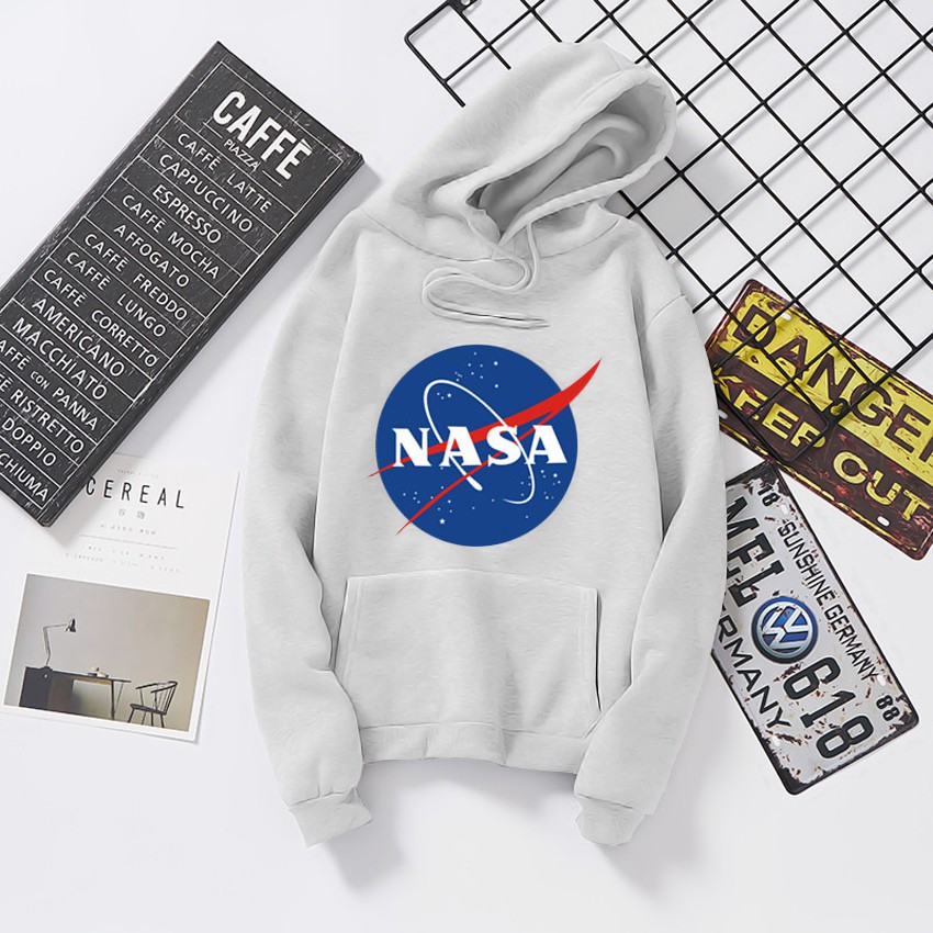KW80781 NASA Hoodie White
