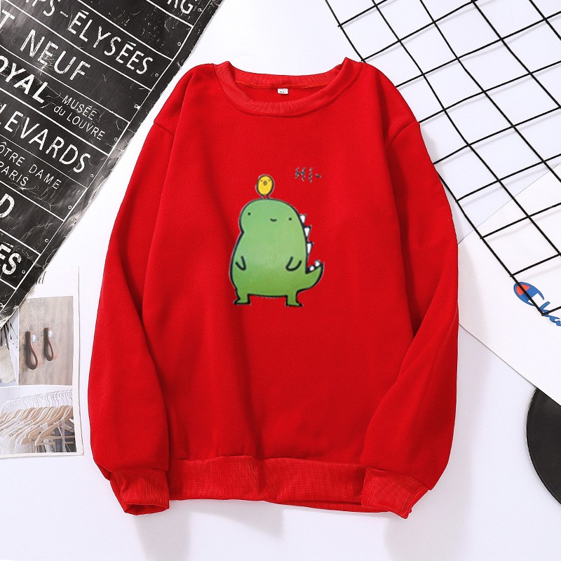 KW80785 Hi Dino Hoodie Red