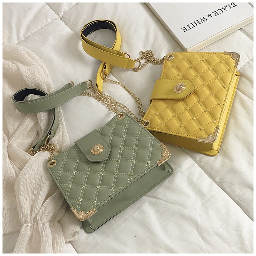 KW80820 Stylish Women's Handbag Yellow