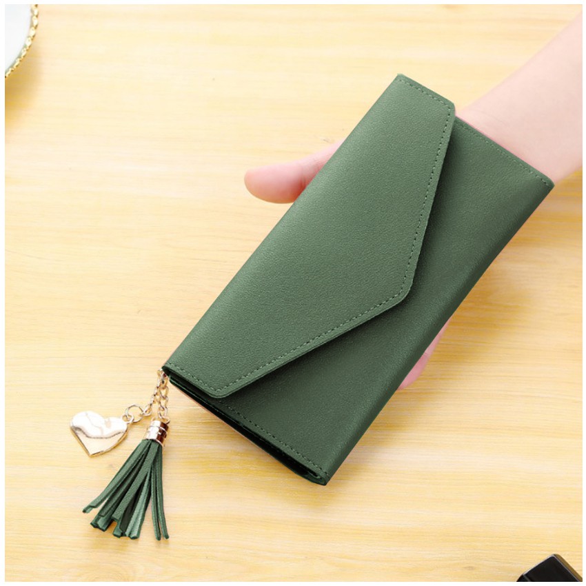 KW80843 Women's Long Purse Green