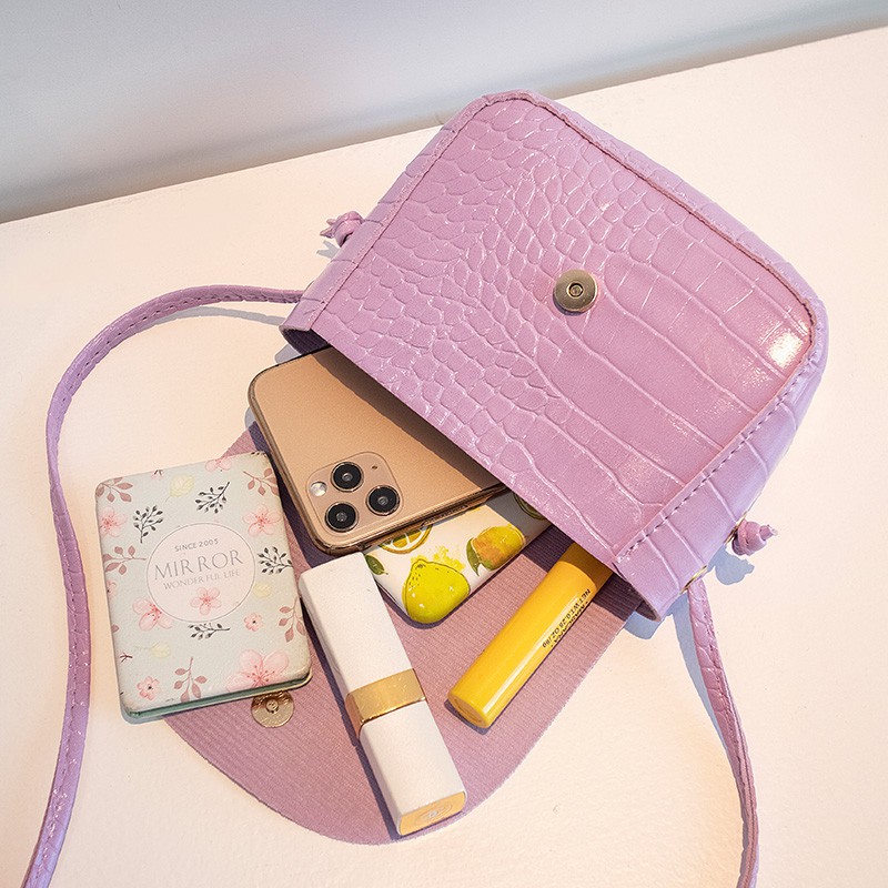 KW80864 Casual Sling Handbag Purple