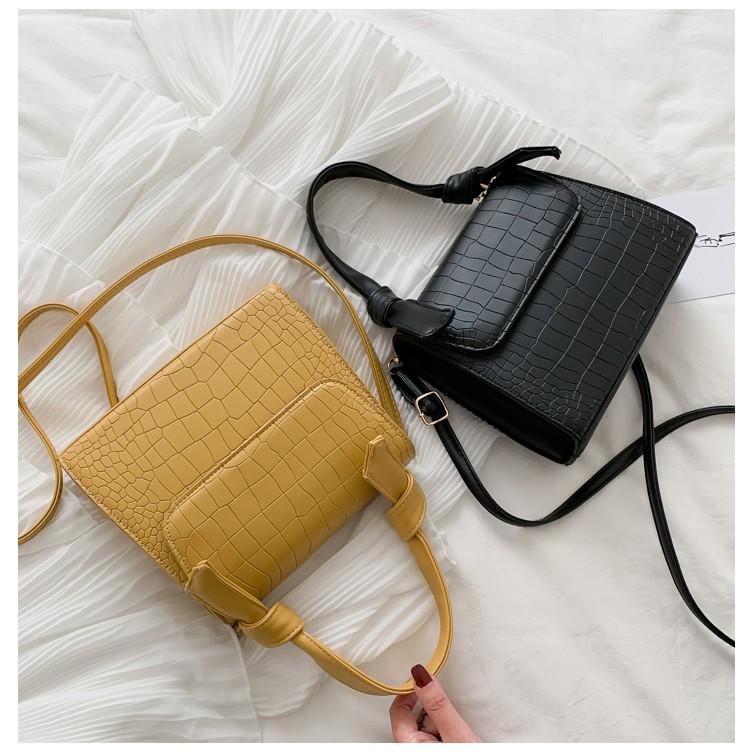 KW80906 Casual Knot Sling Bag Yellow