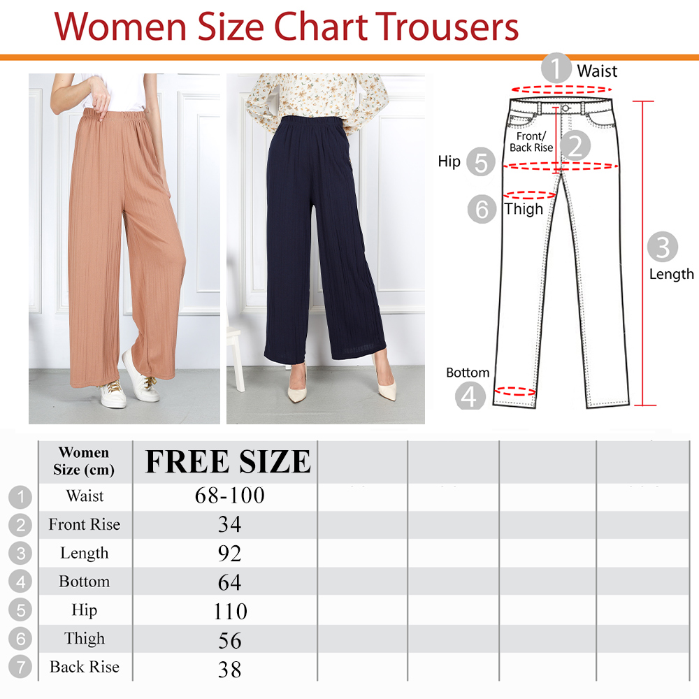 QA-859 - Trendy Elastic Pleated Pant Khaki