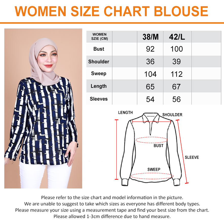 QA-875 - Fashion Long Sleeve Blouse 01