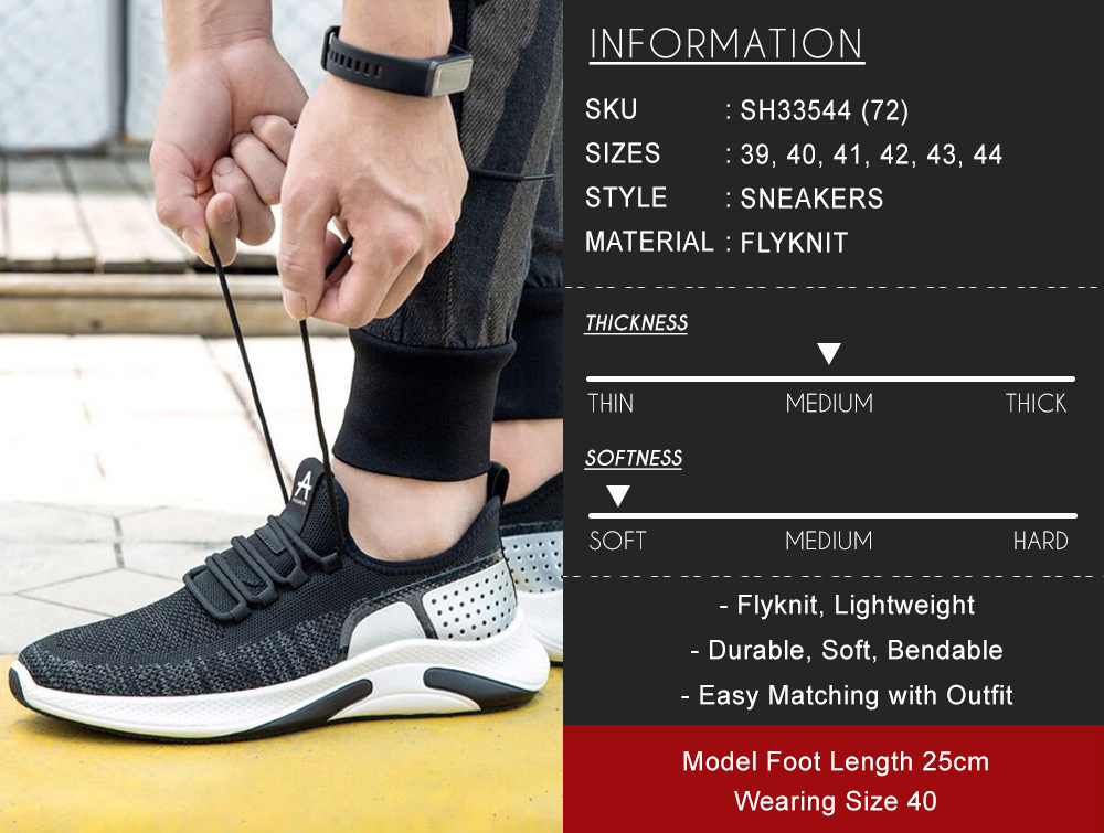 QA-848 - Stylish Men Sneakers Grey