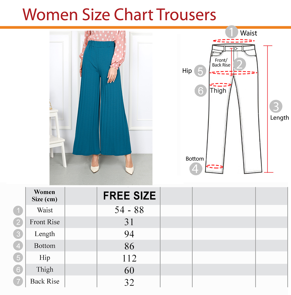 QA-869 - Pleated Wide Leg Palazzo Light Grey