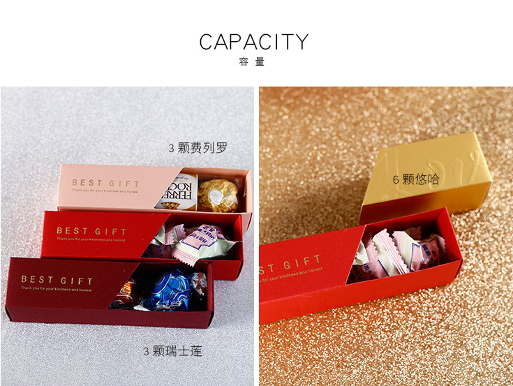 (Orange) 1 pcs Ferrero Rocher Lip Stick box (kotak sahaja)