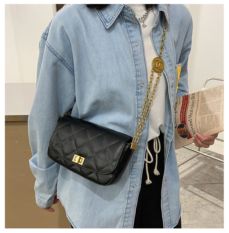 QA-900 Stylish Coco Chan Sling Bag Black