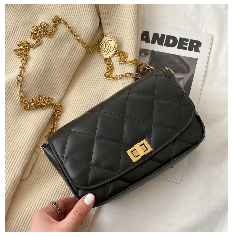 QA-900 Stylish Coco Chan Sling Bag Black