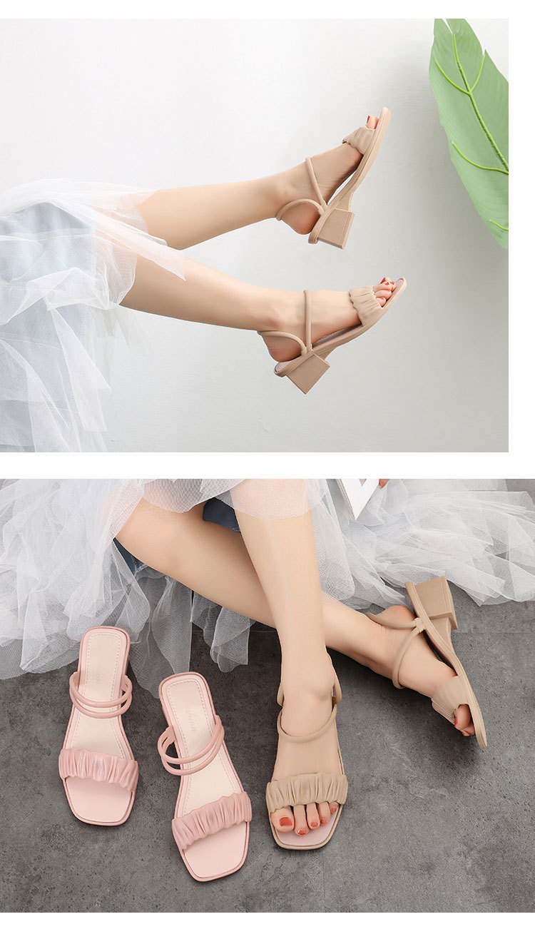 QA-905 Stylish Coupleline Heels Blue
