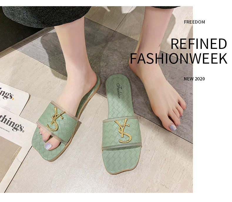 QA-907 Stylish YS Sandals Green